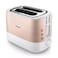 Philips HD2637 2 Slice Metal And Plastic Toaster - Pink