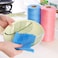 Marrkhor 4 Rolls Kitchen Disposable Cleaning Towels, Light Thin Nonwoven Cloth Reusable Dish Cloth Napkin Rag, Cleaning Wipe, 50 Sheets/Roll, Random Color
