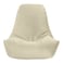 In House Harvey Velvet Bean Bag Chair - Medium - Light Beige