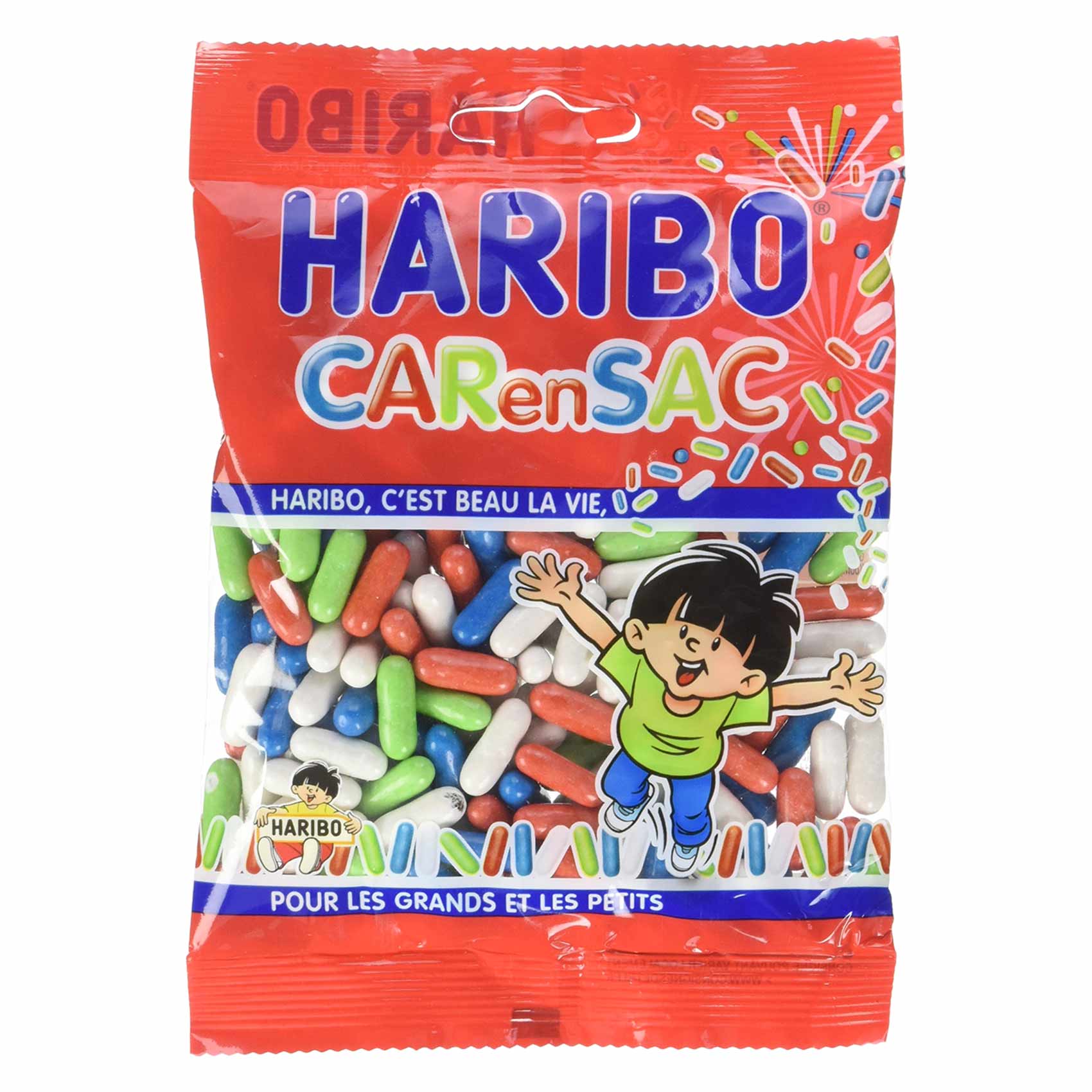 Haribo Liquorice Candy Carensac 120 Gram