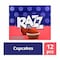 Razz Cupcake with Hazelnut Chocolate Cream, 1 Piece - 12 Pieces
