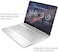 HP 2021 15.6" FHD Laptop, AMD Ryzen 5-5500U Processor (Beats Intel i7-1065G7), 8GB RAM, 256GB PCIe SSD, AMD Radeon Graphics, HD Webcam, HDMI, Bluetooth, Wi-Fi, Windows 10, Silver, 32GB USB Card