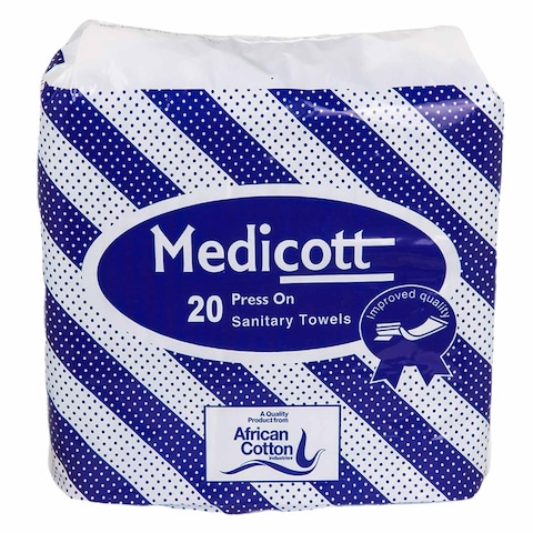 Medicott Press Sanitary Towels 20S
