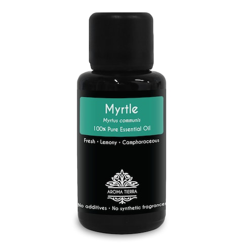 Aroma Tierra - Myrtle Essential Oil (Tunisia) - Aroma Tierra - 100% Pure &amp; Natural - 30Ml