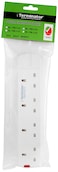 Terminator Brand UK Socket Power Extension Socket Without Cable - 4way