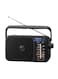 Panasonic راديو رقمي محمول RF-2400D، أسود