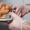 Generic-100PCS Disposable PVC Gloves Examination Gloves Powder Free for Food Processing Restaurant Kitchen Catering Home