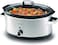 Stainless Steel Slow Cooker,SCM70.000SS,6.5 Litres   3 Settings, Warm, Low And High   Power Light Indicator   Glass Lid For Easy Viewing
