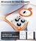 Torras UPRO Ostand SS Magnetic Case For iPhone 15 Pro Max (Orange)