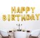 Gezhu - Party Decorations Golden Foil Alphabet Balloons Letters Happy Birthday Party Decor 16 Inch Tyygq