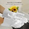 ZALCOON Dishwashing Sponge Gloves for Kitchen ,Silicone Gloves Reusable Rubber Cleaning Gloves ,Silicone Dishwashing Scrubber Glove
