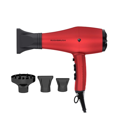 Rush Brush D3 K Hair Dryer 3000W - Red