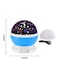 Generic Star Moon Rotating Projector Night Lamp Black/White/Blue 14.5 X 13Centimeter