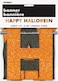 Happy Halloween Glitter Banner 9ft. 1pc