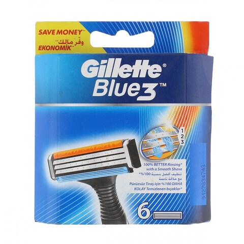 Gillette Blue 3 (6 Cartridges)