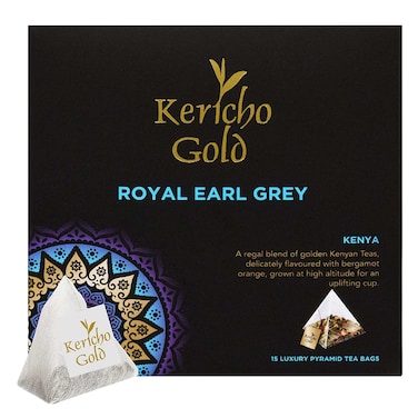 Kericho Gold Royal Earl Grey Tea Bags 15 Pieces