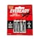 Eveready AAA Super Heavy Duty Battery Black Pack of 4