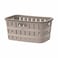 Cosmoplast Cedargrain Laundry Basket IFHHLA381WT Warm Taupe 40L