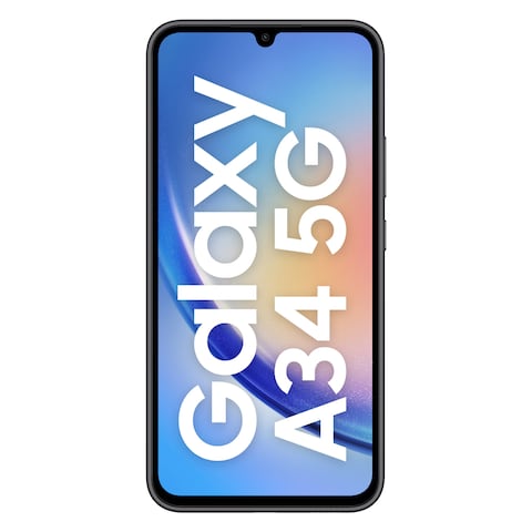 Samsung Galaxy A34 6GB 128GB 5G Dual SIM Smartphone 6.6 Inch Graphite
