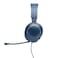 JBL Quantum 100 Gaming Headphone Over-Ear With Detachable Voice-Focus Boom Mic Blue