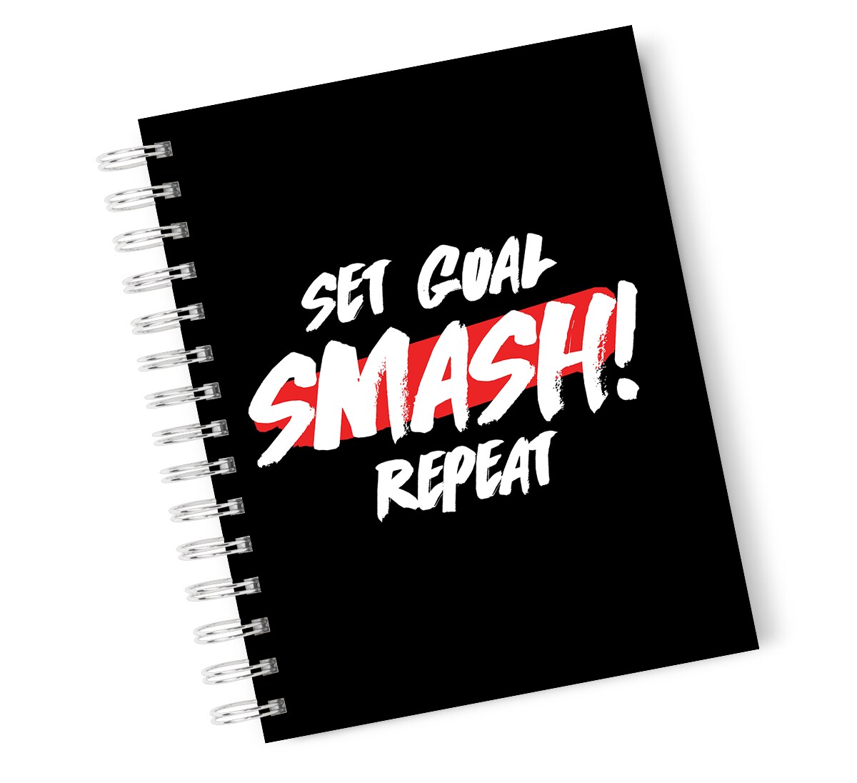 Buy Loud Universe Hardcover Notebook Smash Goals Set Goals Spiral ...
