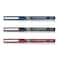 Pilot V7 Liquid Ink Roller Ball Pen (1 Blue + 1 Black + 1 Red)