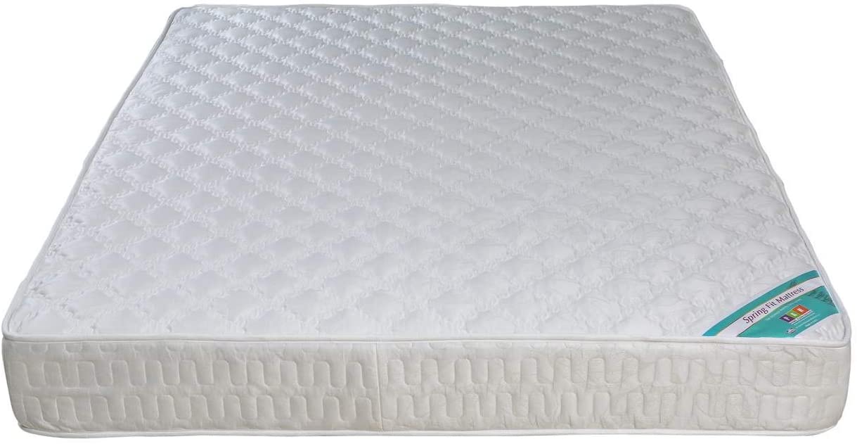 PAN Home Spring Fit Mattress, 22 X 190 X 160 cm