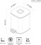 EKO Step Trash Bin Gold 6L