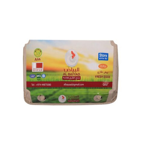 Al Bayad Fresh Eggs 15 Pieces