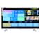 Geepas 55" Smart LED TV, TV With Remote Control, GLED5508SFHD, HDMI &amp; USB Ports, Head Phone Jack, Pc Audio In, Wi-Fi, Android 9.0 With E-Share, Youtube, Netflix, Amazon Prime