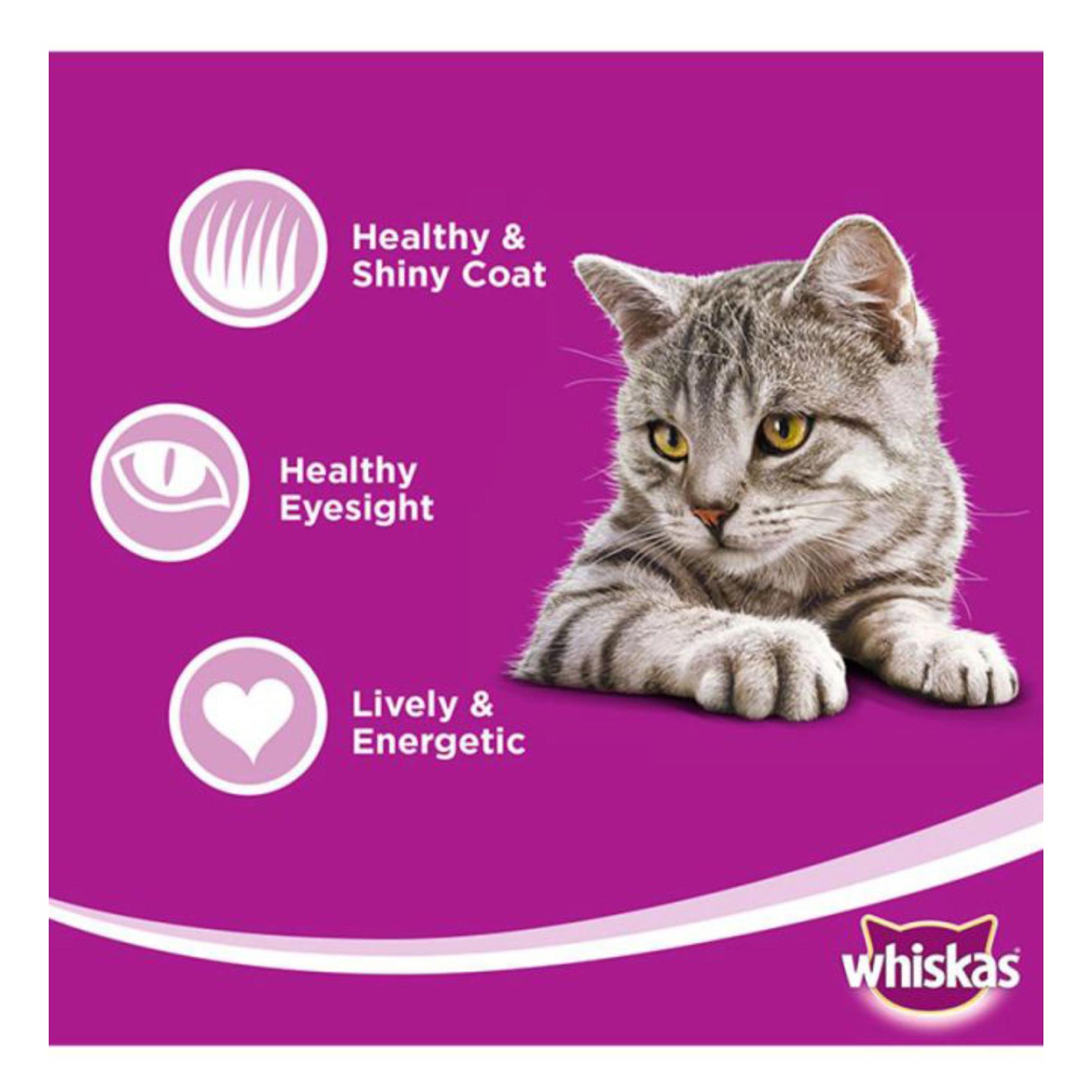 Whiskas Grilled Salmon Adult Cat Food 1.2kg