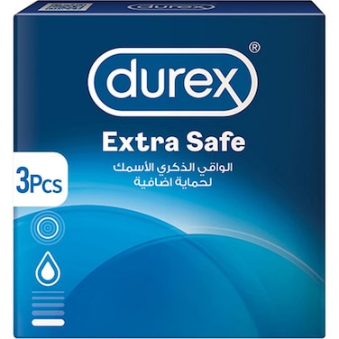Durex Extrasafe Sachet 3 pcs