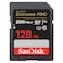 SanDisk Extreme Pro V30 Class 3 SDXC-I Memory Card 128GB Black