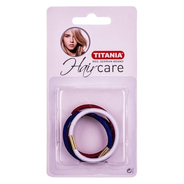 TITANIA 4 HAIR TIE BANDS 8014 B