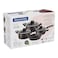 Tramontina Paris Texture Aluminium Cookware Set 7 Pieces Black