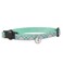 Petmate Adjustable Cat Collar 3/8"X8-12" Plaid Teal