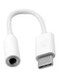 Generic Type C To 3.5mm Female Audio Jack Headphone Cable Adapter, White