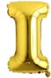 Generic I Letter Decorative Foil Balloon For Party 16Inch