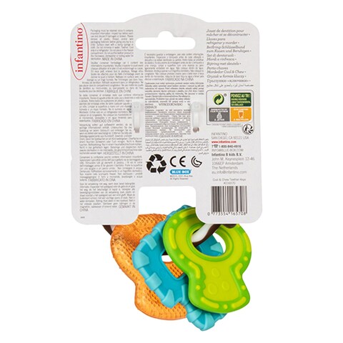 Infantino Cool and Chew Teether Keys 0-36 Months
