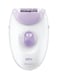 Braun - Silk-Epil 3 Corded Epilator Purple/White