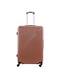 ParaJohn ABS Hardside Spinner Check In Large Luggage Trolley, 24 Inch, Orange