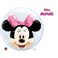 Minnie Mouse 24in Double Bubble 1 pc
