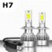C6 H7 LED Headlight Conversion Kit Car Headlight Bulbs 3800LM 6000K Super Bright White Beam Replacement for Halogen, HID Waterproof LED Headlamp