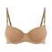 حمالة صدر لاسو 3636 مبطنة للنساء - مقاس 36 - بيج