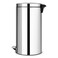 Brabantia Twin Pedal Bin Brilliant Steel 20L