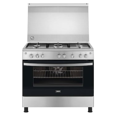 بوتجاز زانوسي - 5 شعلة غاز - 90 سم - ستانلس ستيل - ZCG91236XA