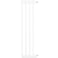 Baby Safe - Metal Safety LED Gate w/t 20cm x 2 Extension - White
