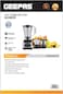 Geepas Blender, Black/Silver, Gsb44017
