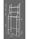 3 Layer Toilet Rack Organizer Over Commode Easy To Assemble High Capacity Bathroom Space Saving Storage Shelf