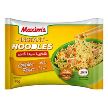 Maxim&#39;S Inst Noodles Chicken 70GR